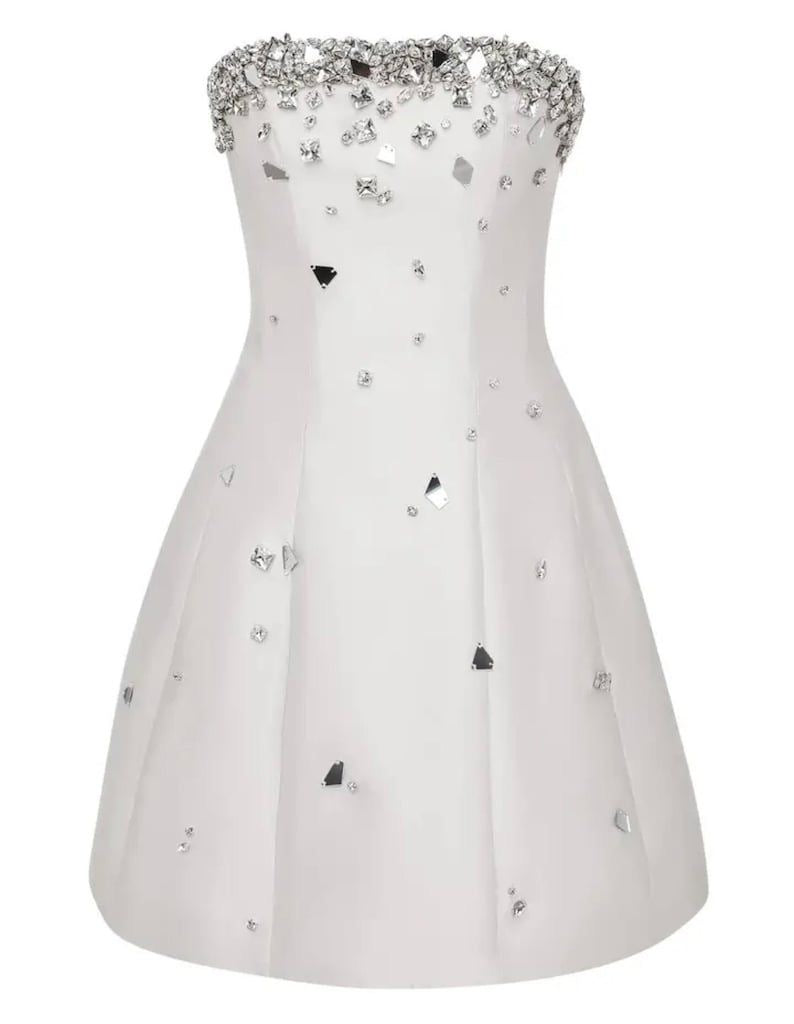 Crystal Embellish A-line Dress