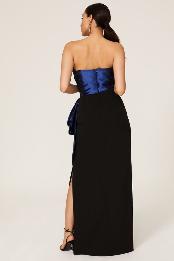 Midnight Royale Strapless Gown