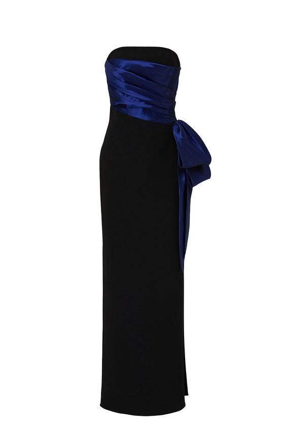 Midnight Royale Strapless Gown