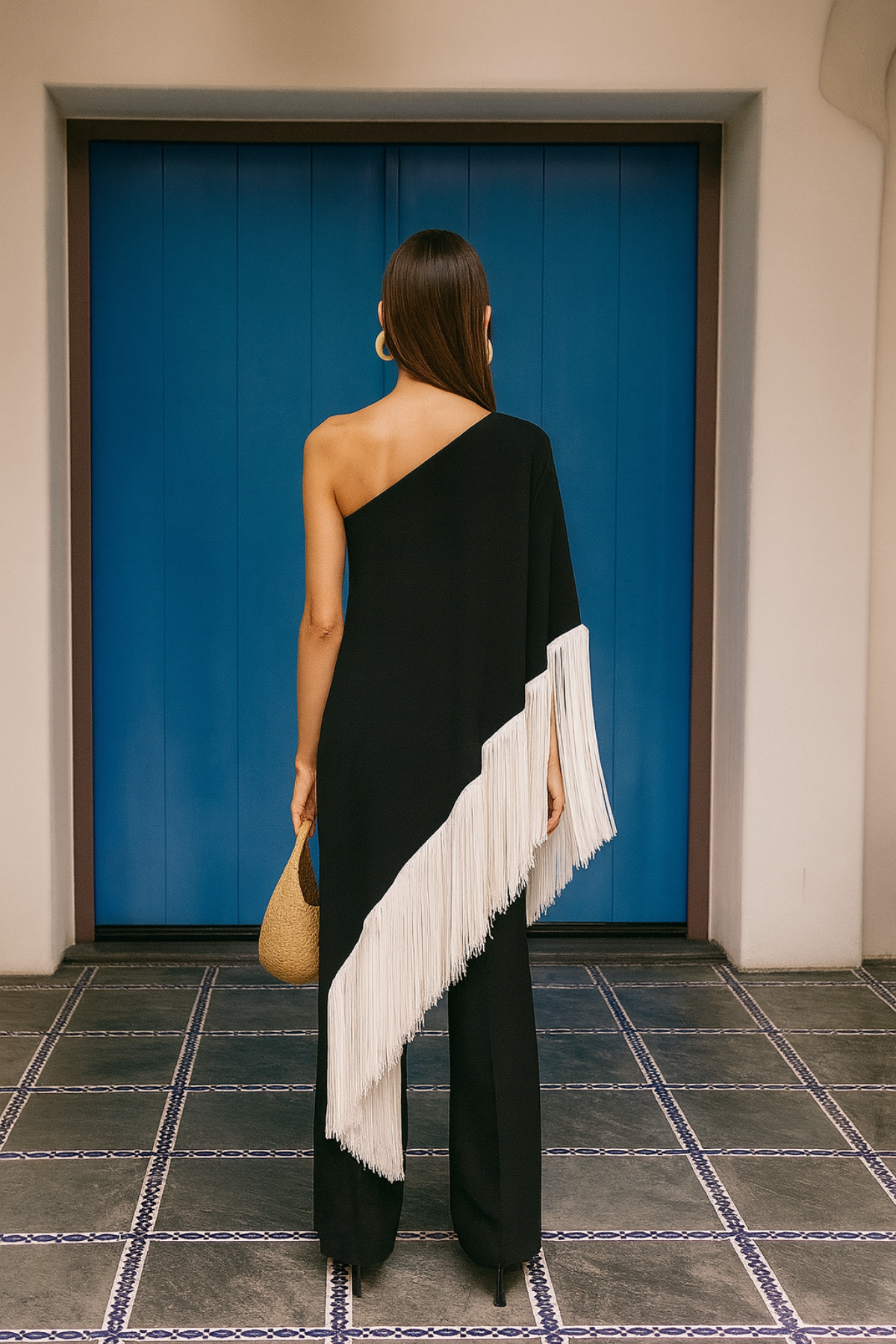 Luna drape fringe coordinate set