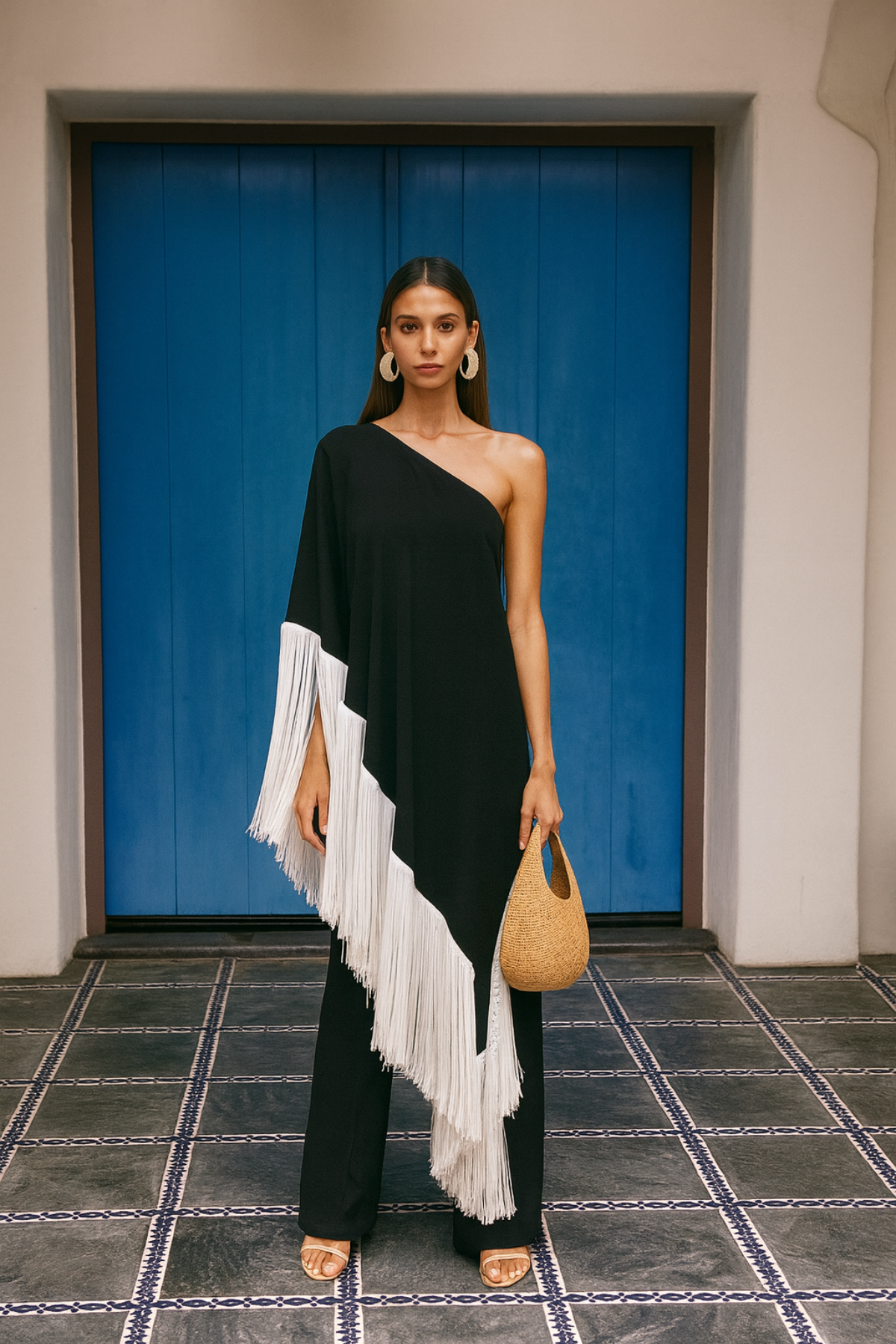 Luna drape fringe coordinate set