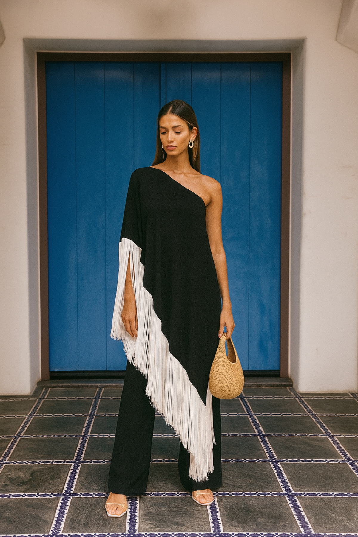 Luna drape fringe coordinate set