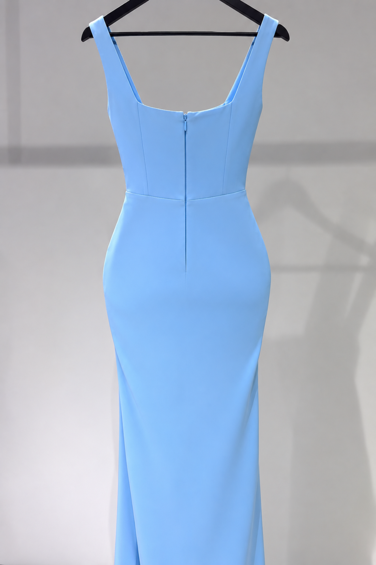 Powder blue embellishment dress