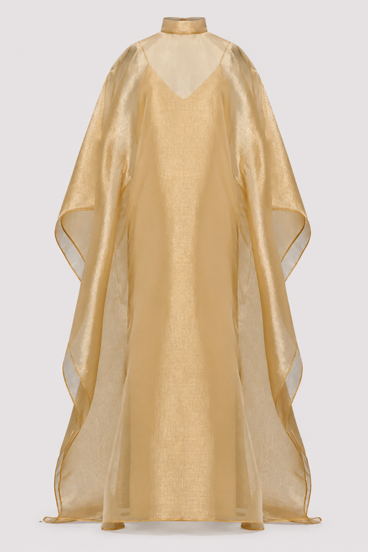 Golden Mist Cape Kaftaan