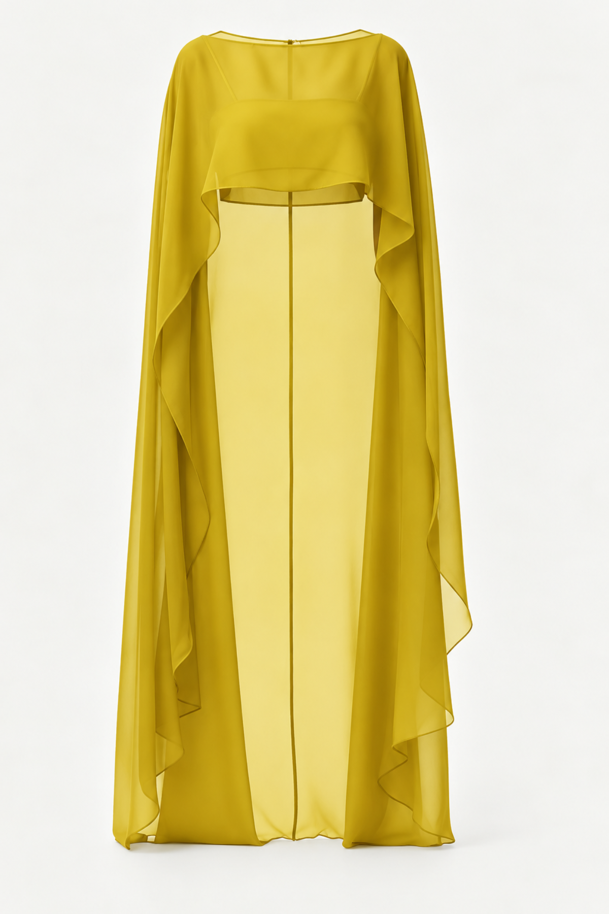 Exclusive Feather Cape Co-ord Set