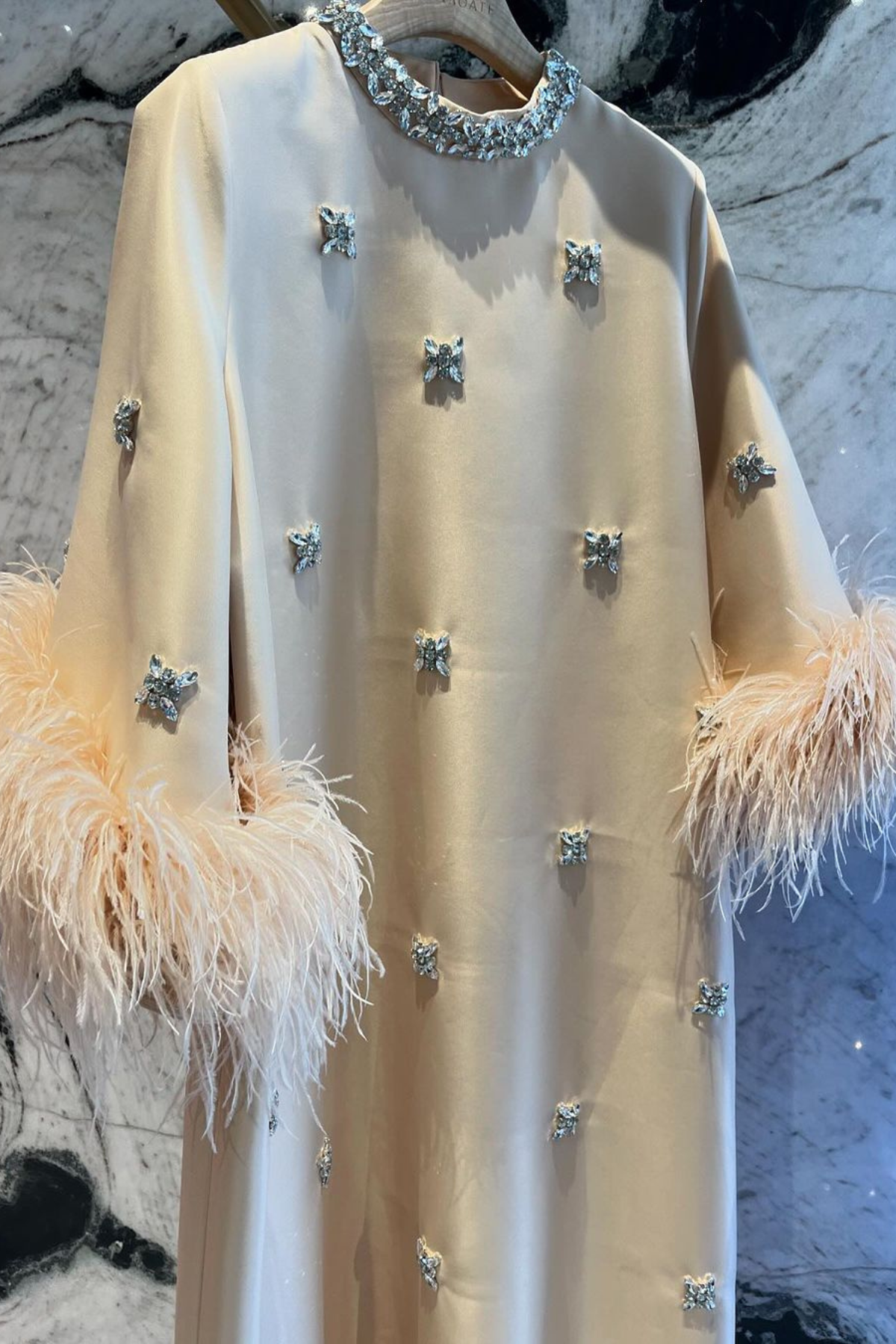 The Feather Luxe Kaftan