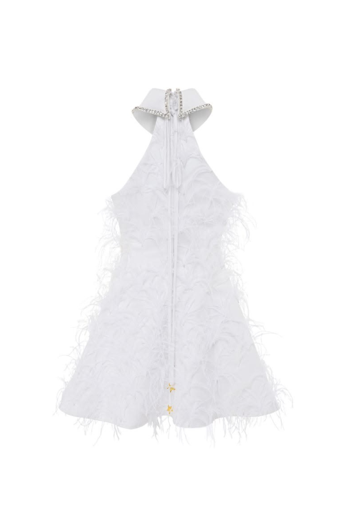 Swan Muse Embellish Feather Dress