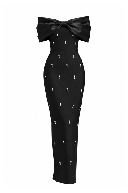 Monarch Bow Gown