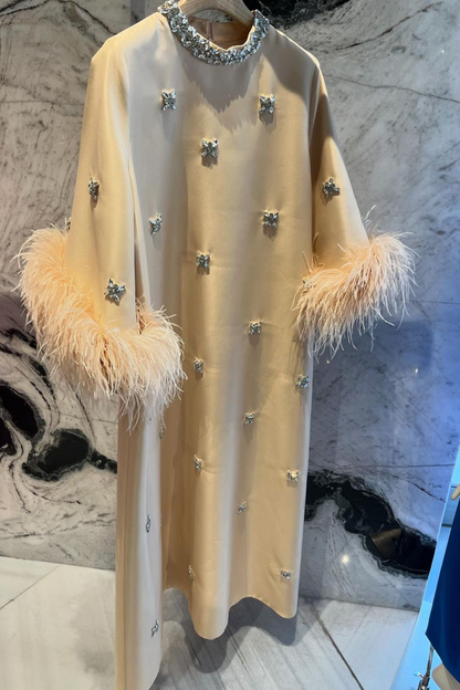 The Feather Luxe Kaftan