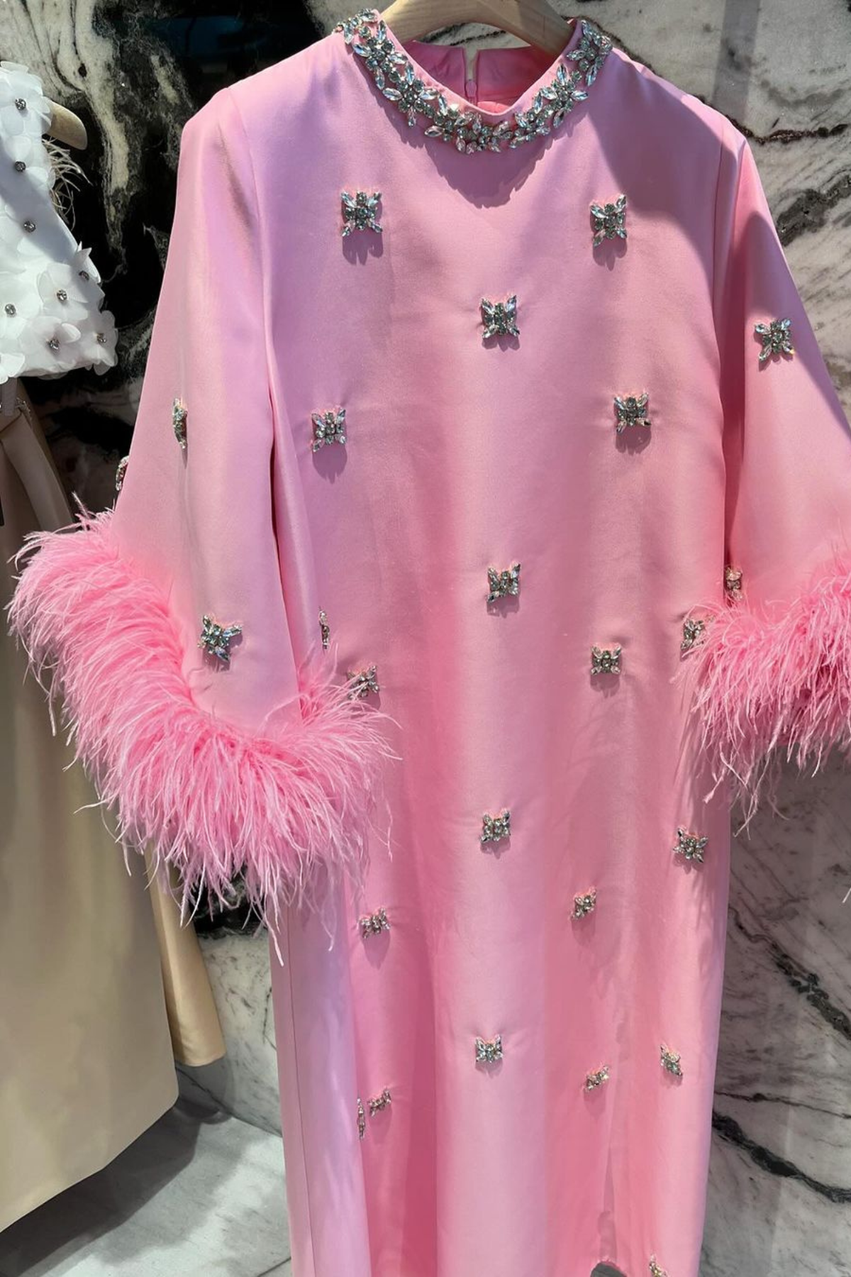 The Feather Luxe Kaftan