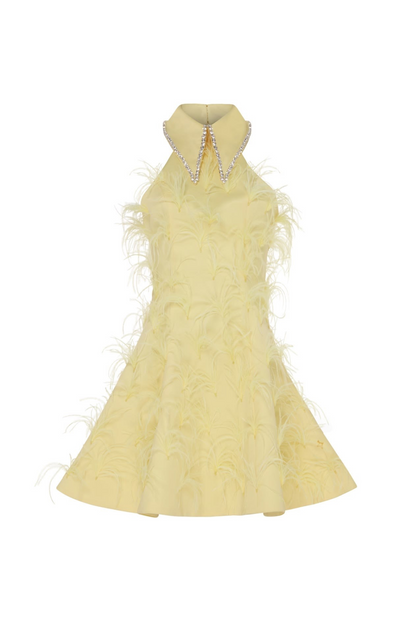 Swan Muse Embellish Feather Dress
