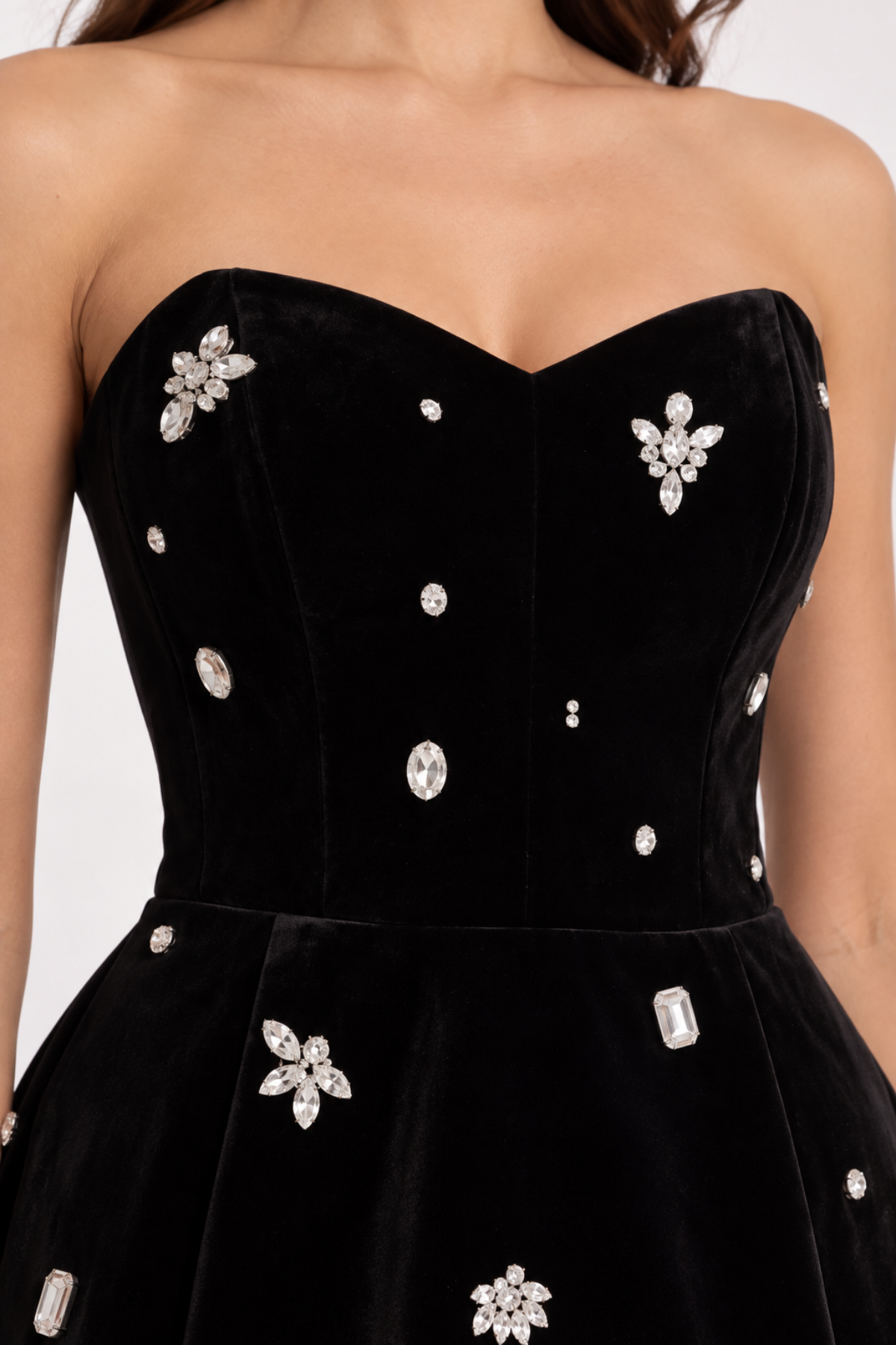 Velvetino Embellished Dress