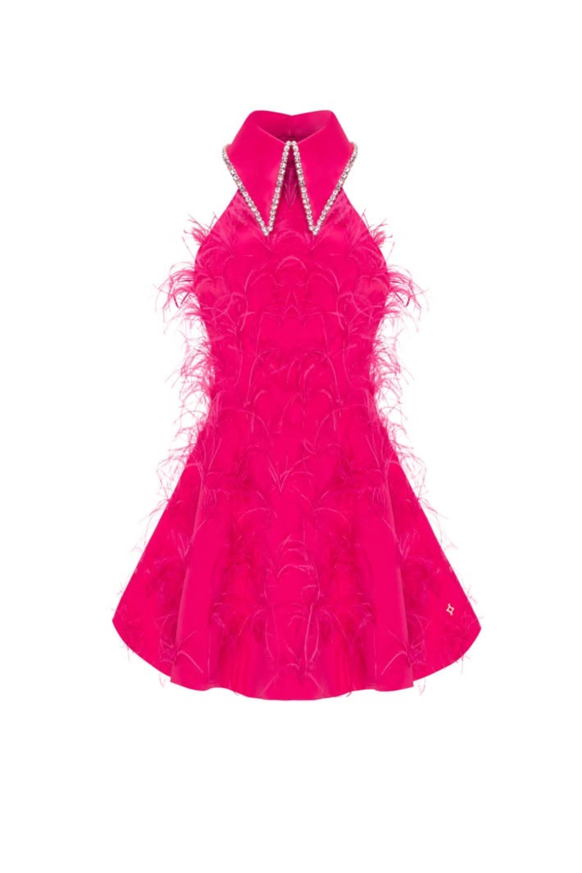 Swan Muse Embellish Feather Dress