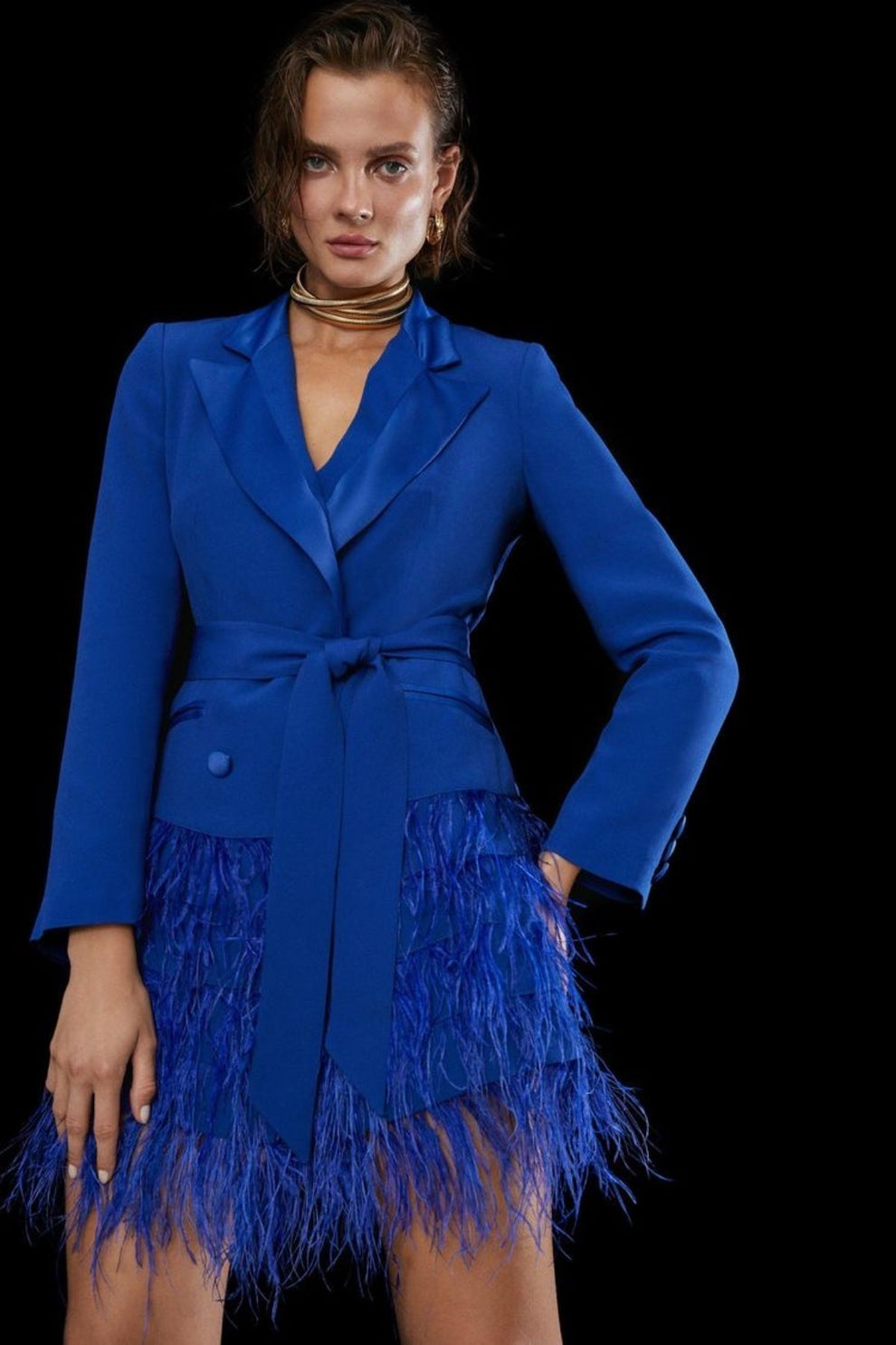 Royal Feather Dress – TFO-official