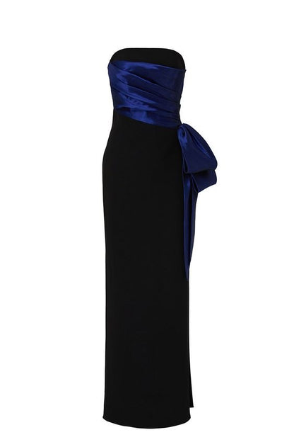Midnight Royale Strapless Gown