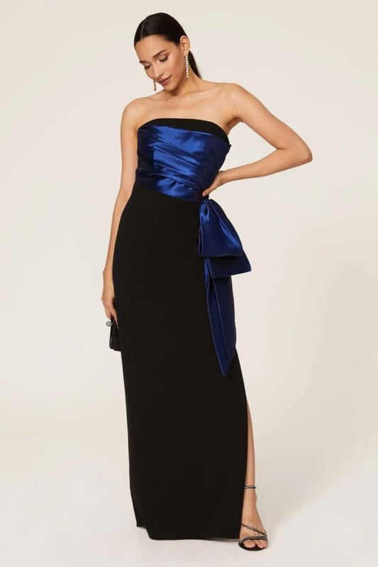 Midnight Royale Strapless Gown