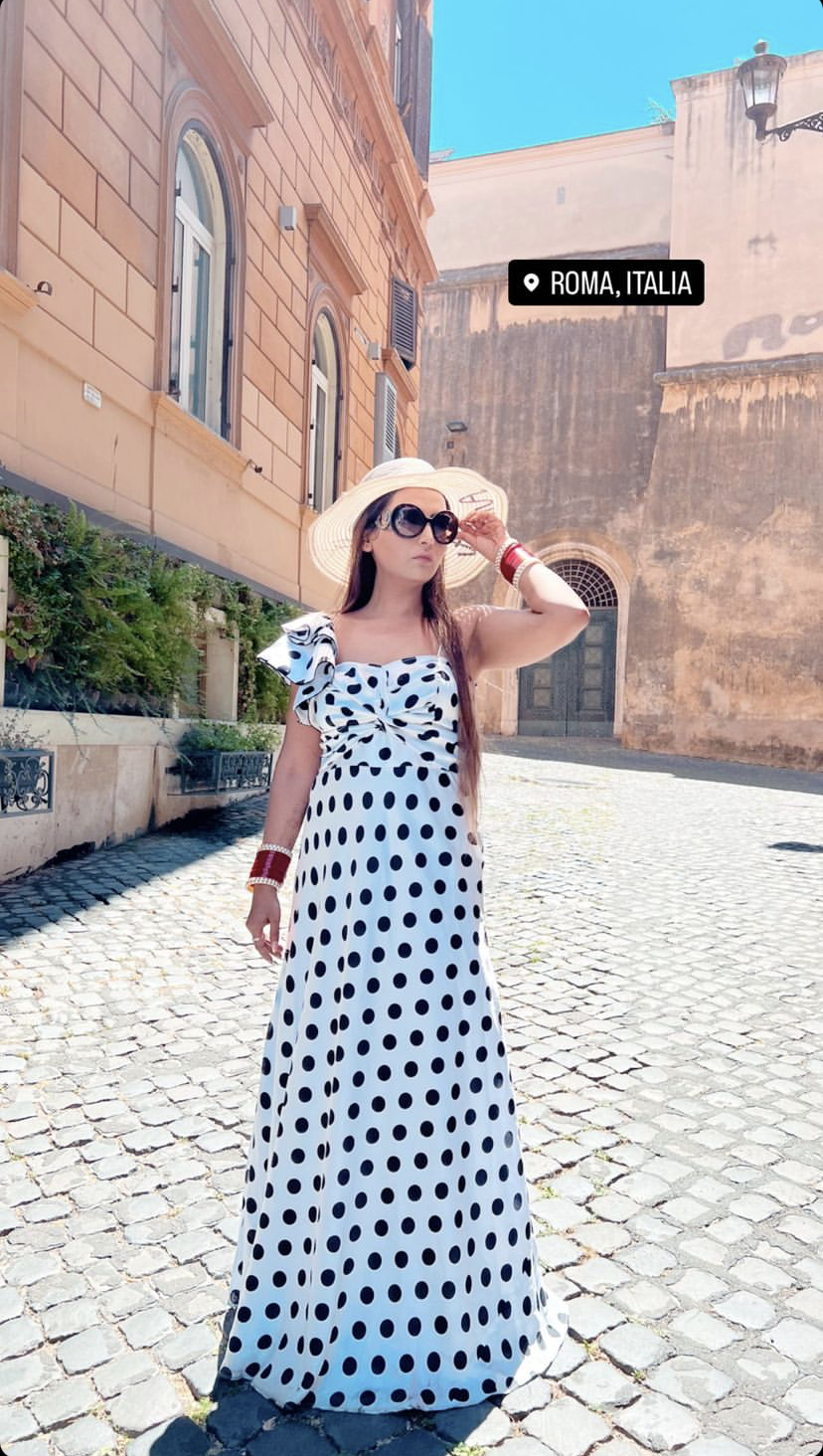 Polka Ruffle Dress