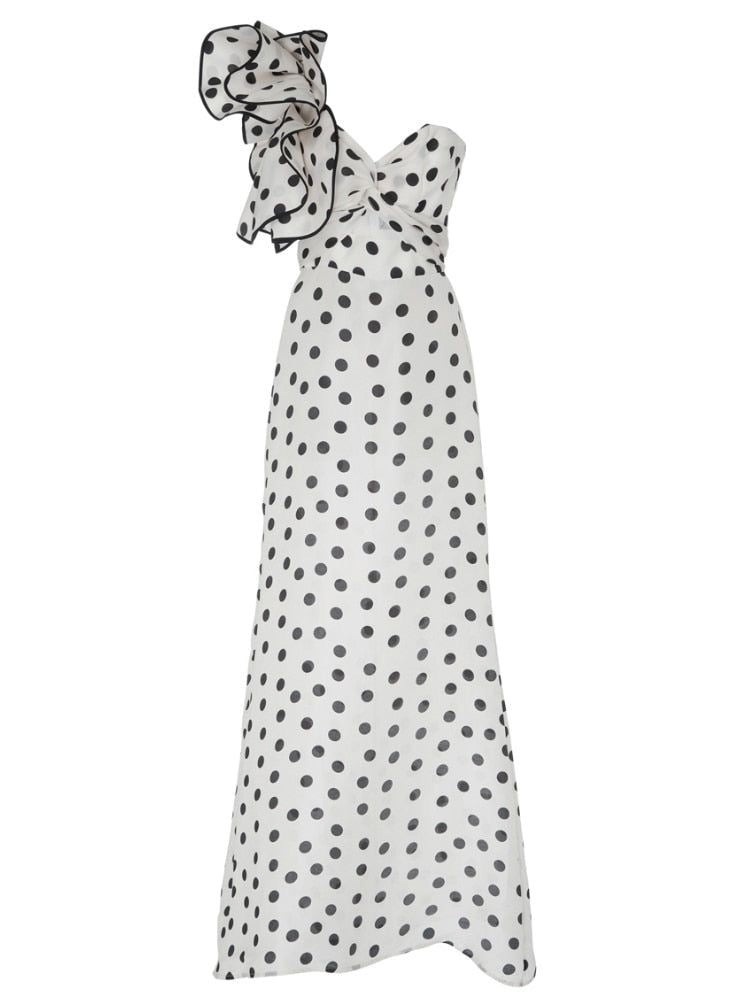 Polka Ruffle Dress