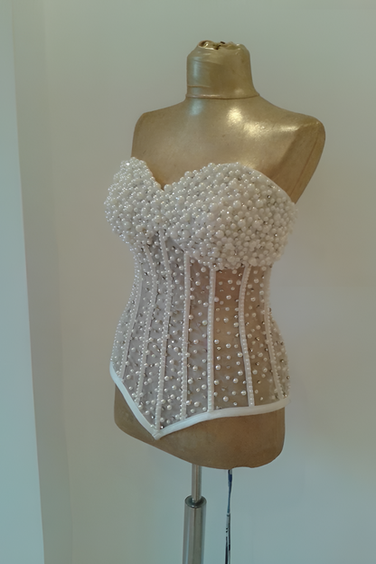 Pearl Embellished Dream Corset