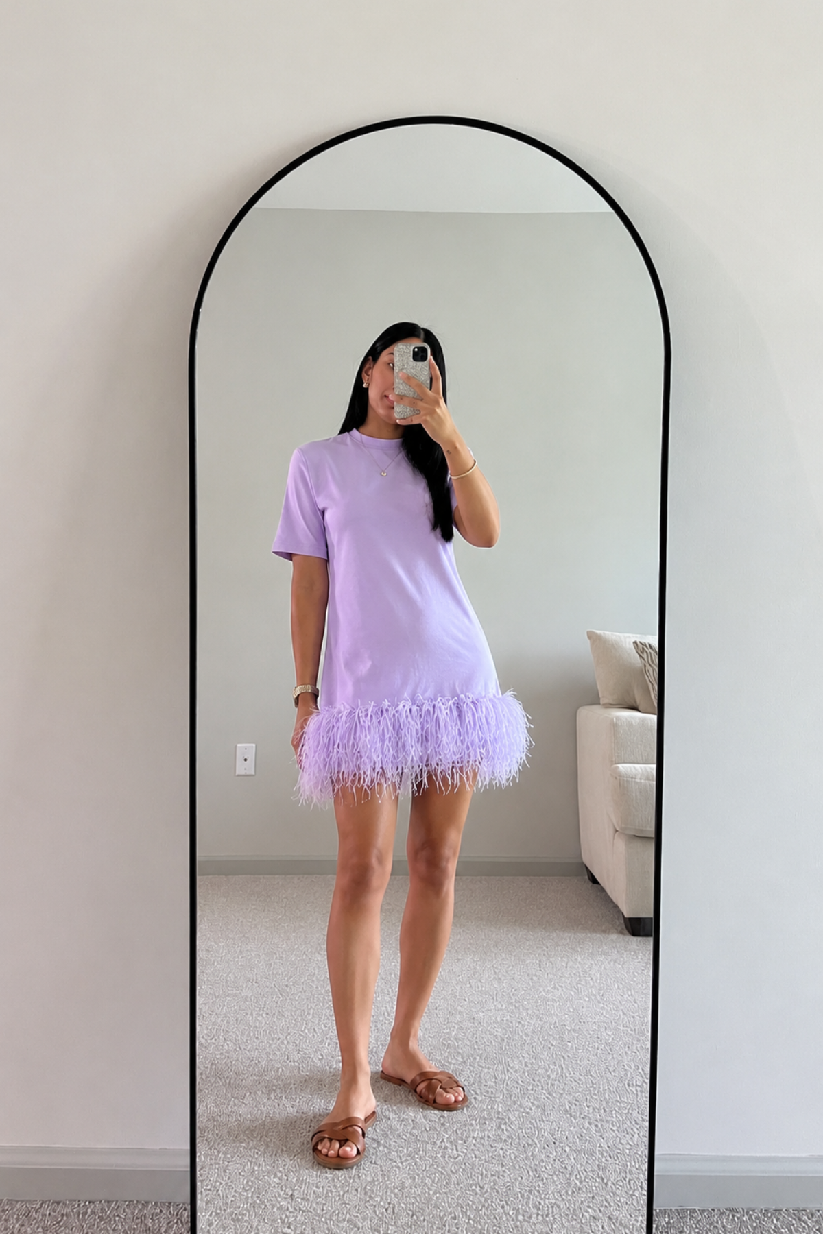 Feather Grace Dress