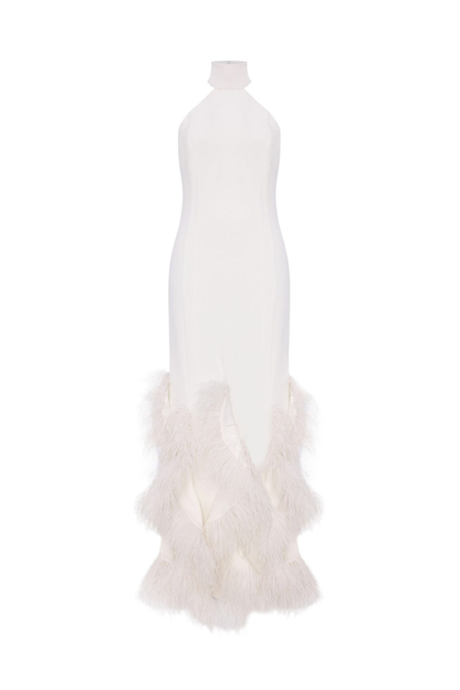 Pure Plume feather Statement Gown