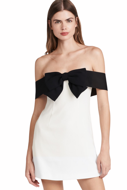 Timeless Elegance Off-Shoulder Dress