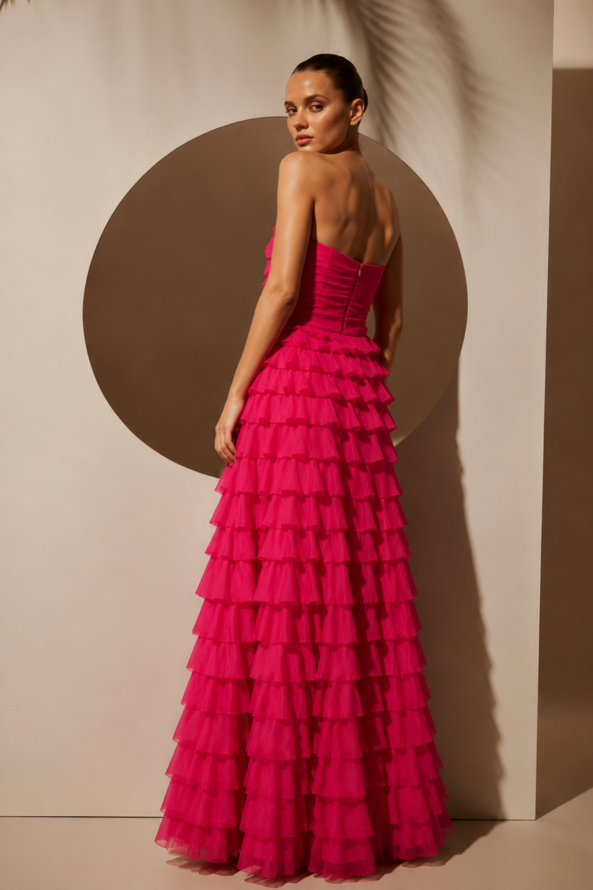 Ruffle Affair Gown