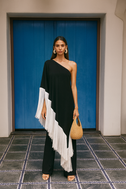 Luna drape fringe coordinate set