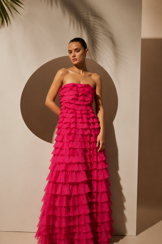 Ruffle Affair Gown