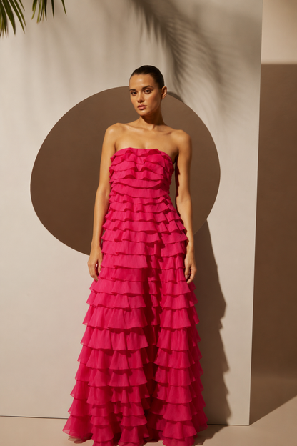 Ruffle Affair Gown