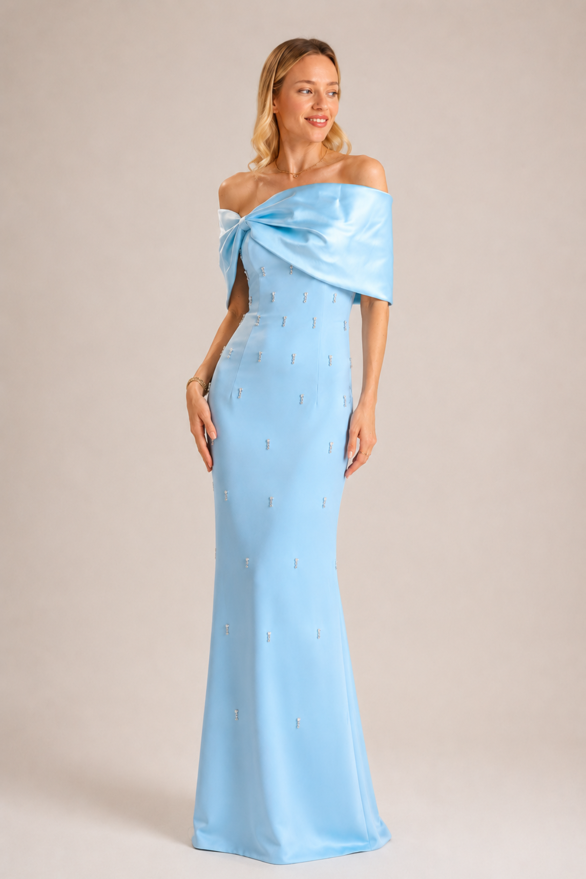 Diamond Drop Maxi Gown