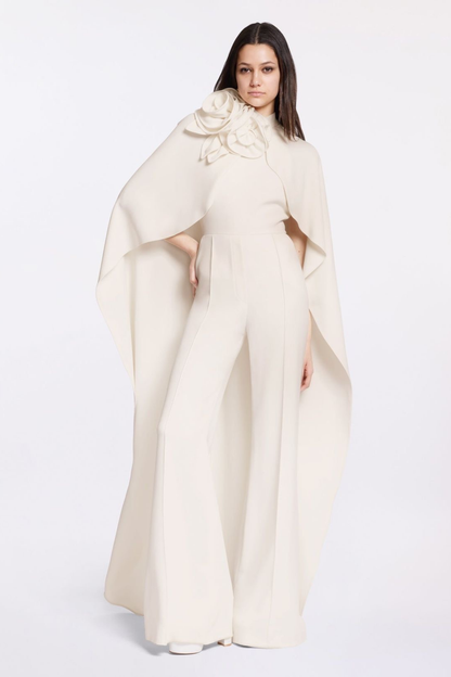 Exclusive Rose cape jumpsuit
