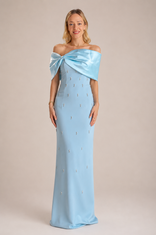 Diamond Drop Maxi Gown