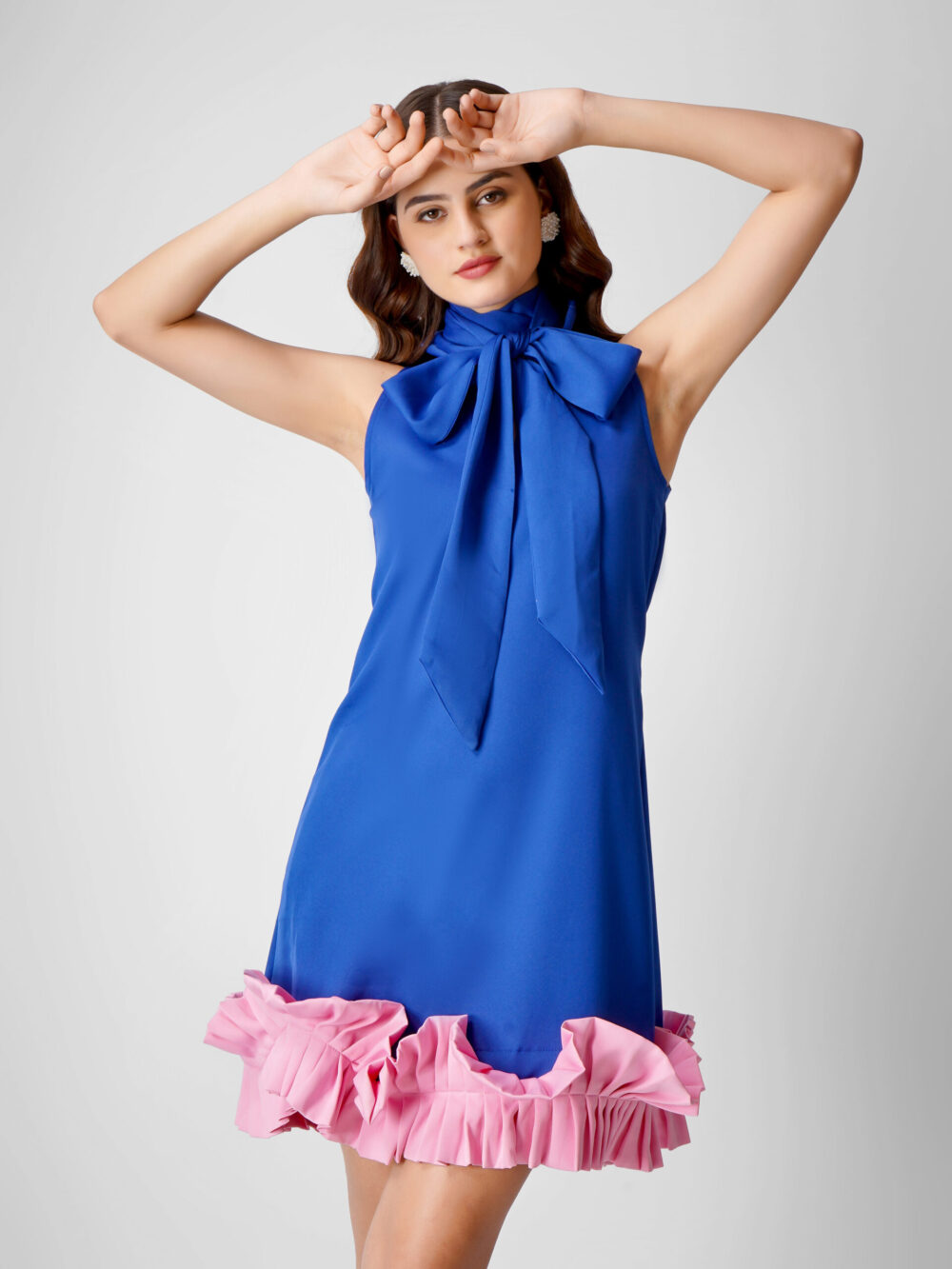 Blue Santorini Dress - Image 6