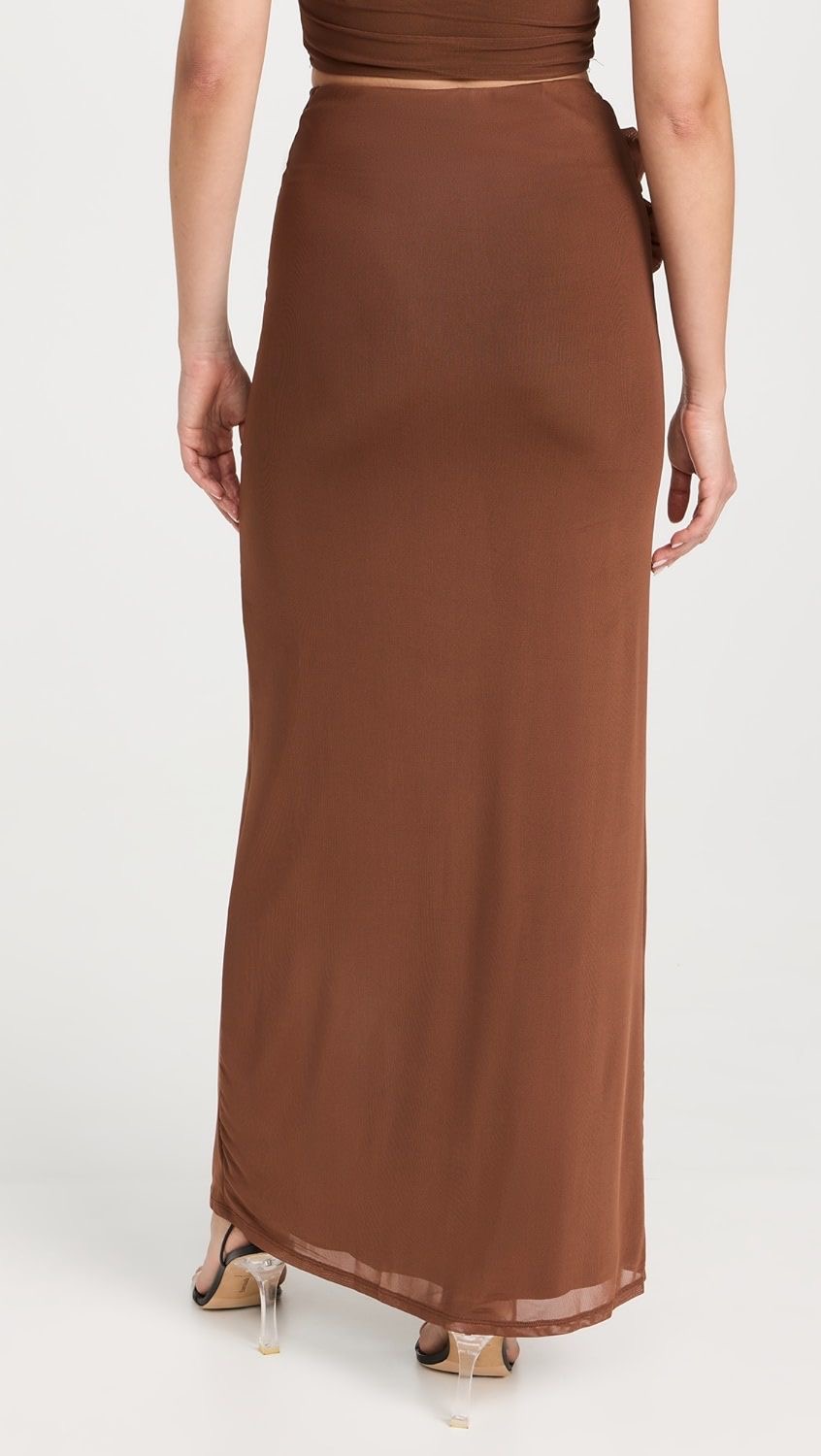 Rosette Top & Maxi Length Skirt - Image 8